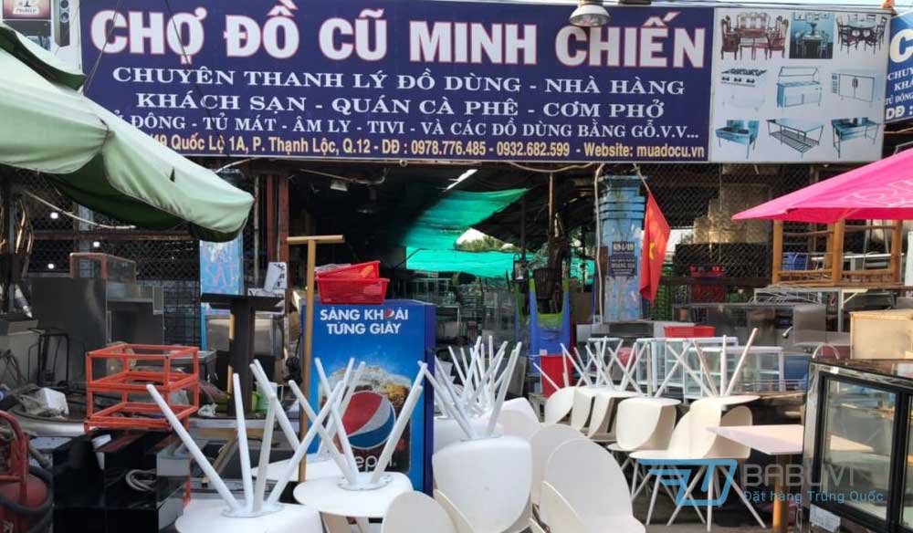 chợ đồ cũ minh chiến